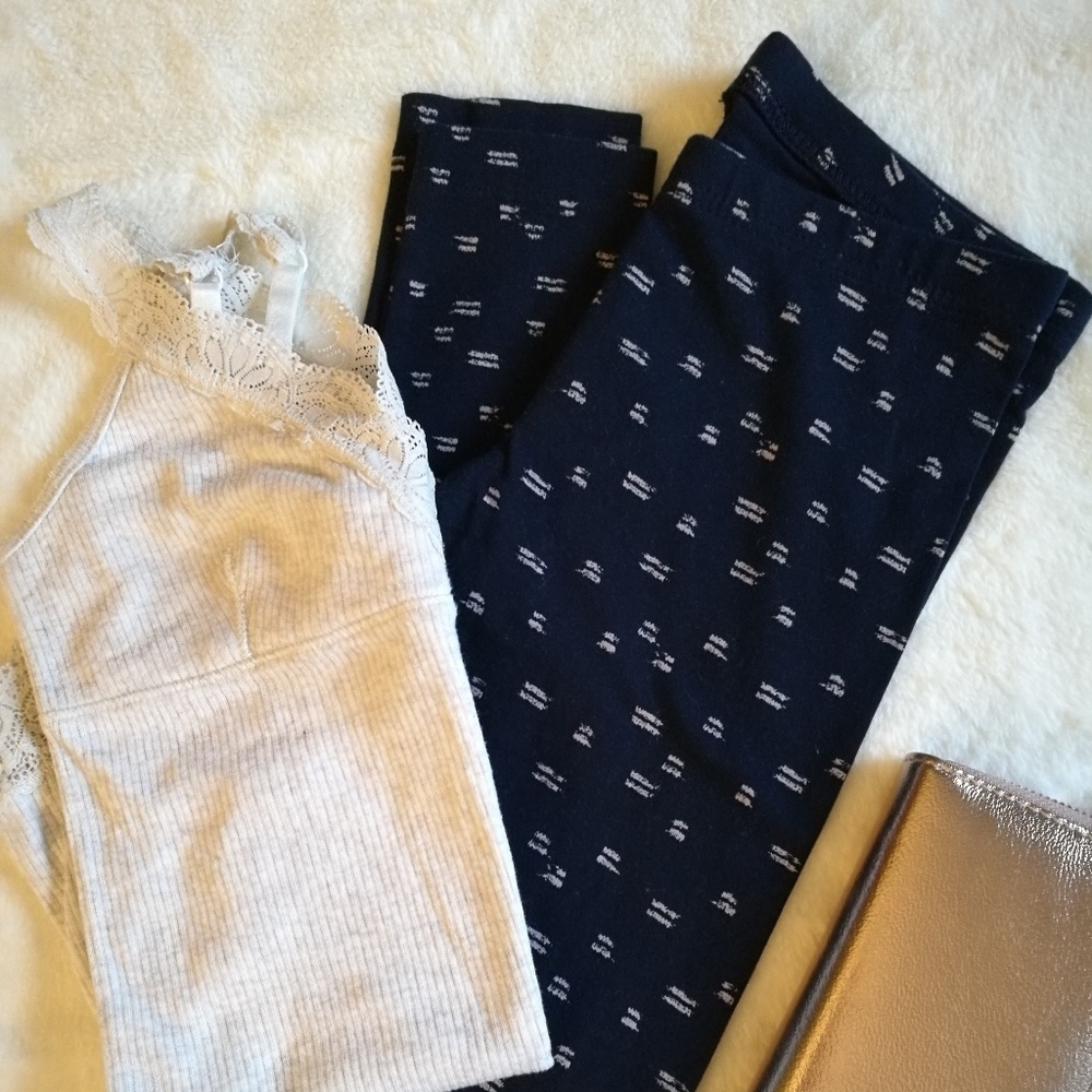 Old Navy patterned leggings